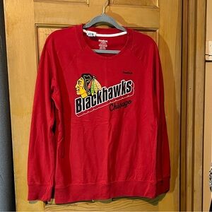 Chicago Blackhawks Long Sleeve Hockey Shirt